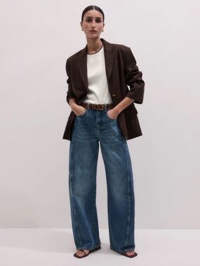 Me + EM Engineered Jean
Midweight Denim Size 12 US /16 UK